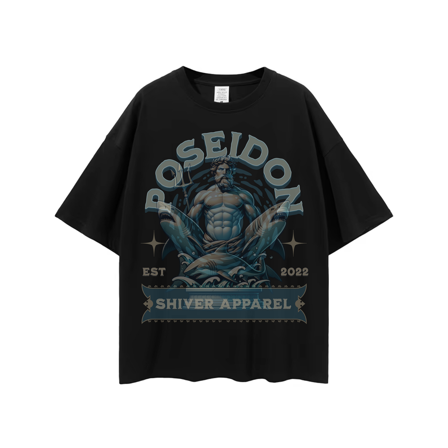 Oversized POSEIDON  T-Shirt