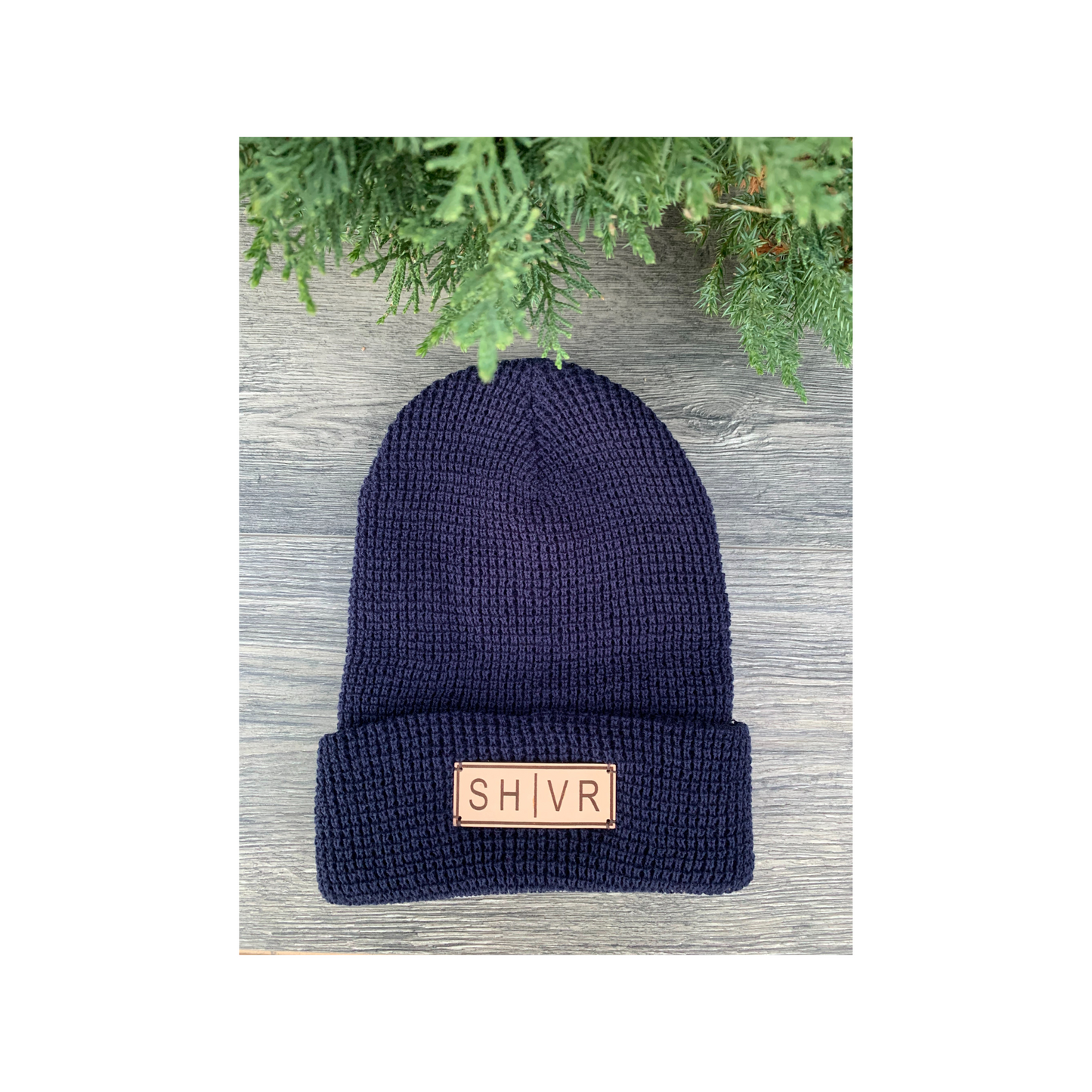 SH/VR Beanie Leather Center Patch