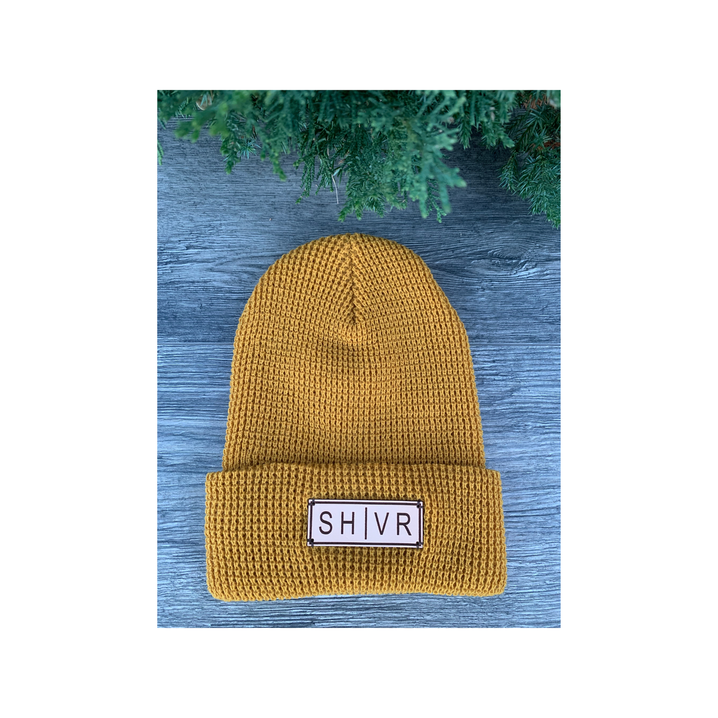 SH/VR Beanie Leather Center Patch